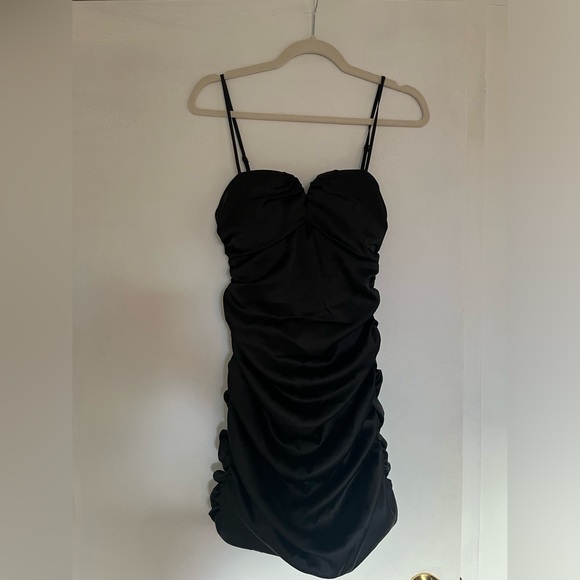 Dynamite Mini Satin Bustier Dress- Size S - Picture 7 of 14